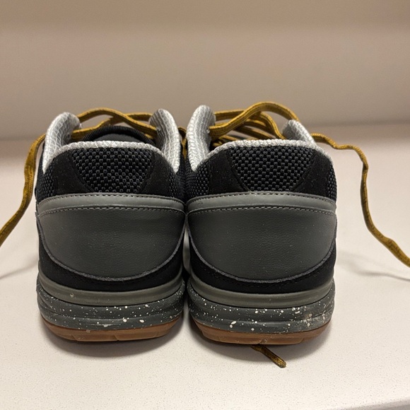 Lems Men's Black Tan Gold Sneakers - Picture 3 of 4
